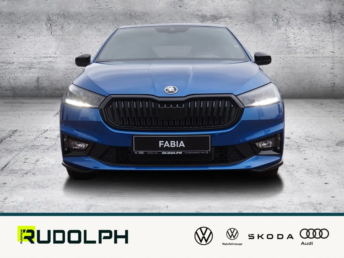 Skoda Fabia 1.0 TSI Monte Carlo Keyless Rückfahrkam. LED Gar. Blau - 2