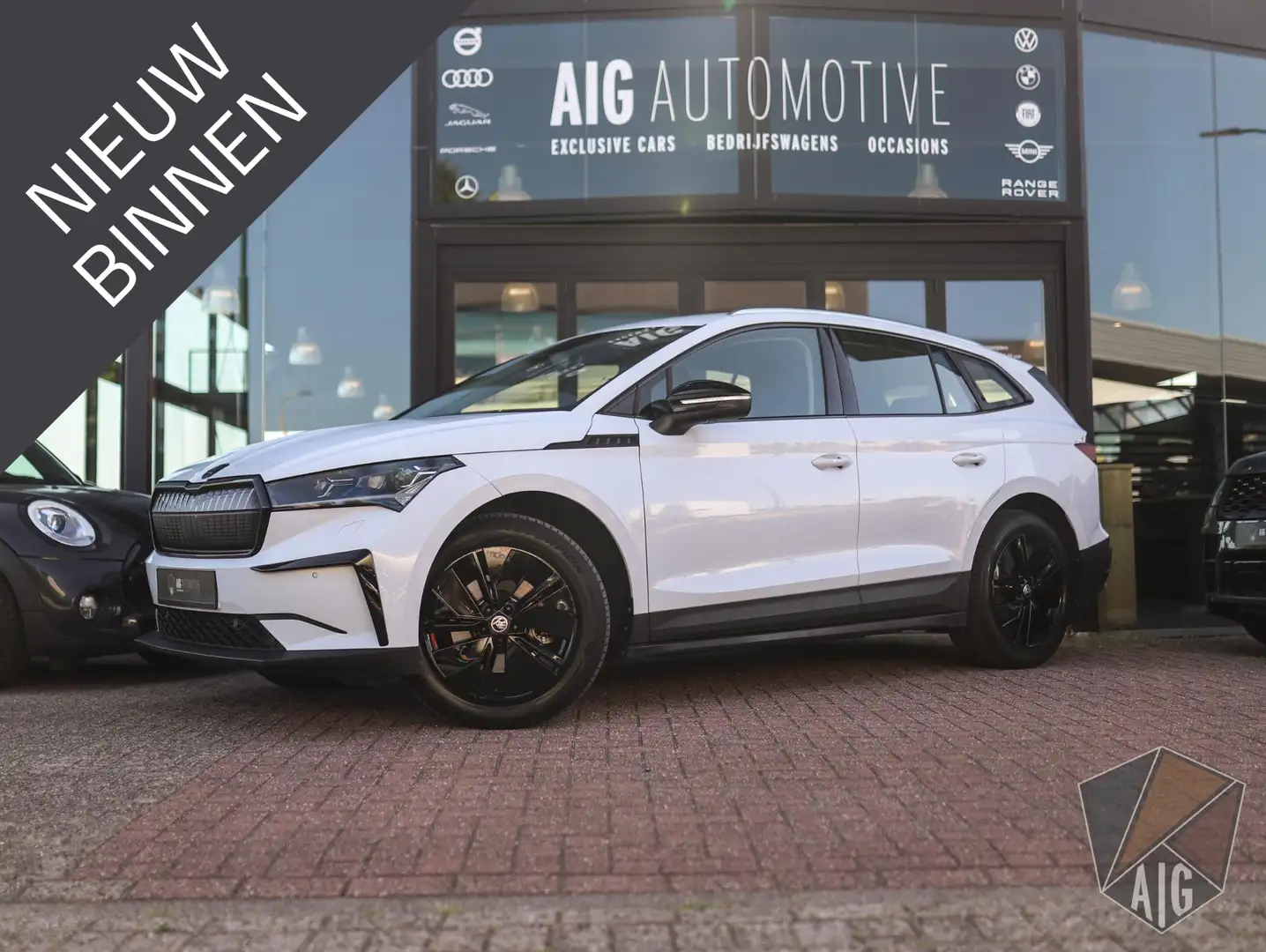 Skoda Enyaq iV 60 First Edition | Camera | ACC | Stuur/Stoelve White - 1