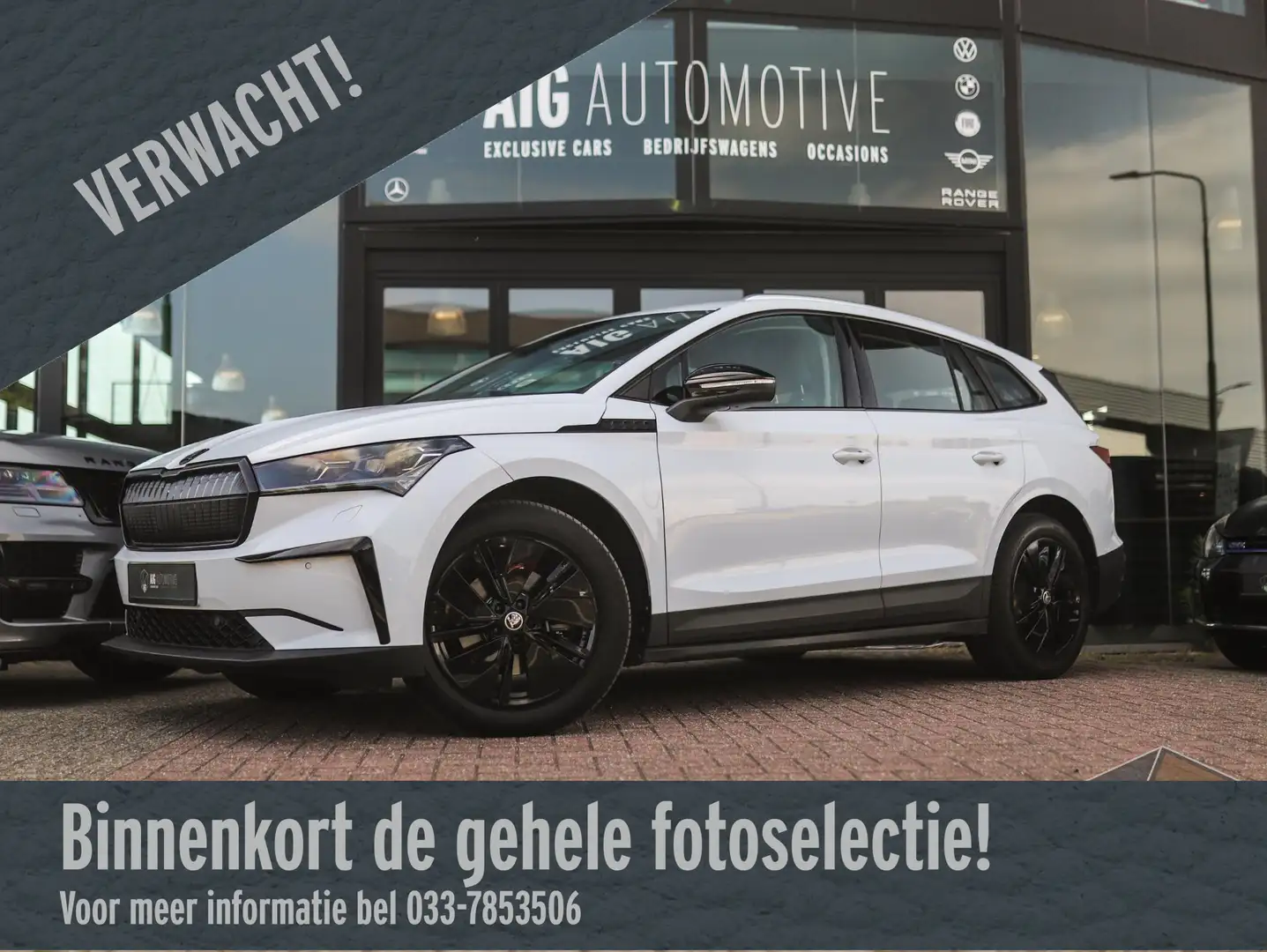 Skoda Enyaq iV 60 First Edition | Camera | ACC | Stuur/Stoelve Wit - 1