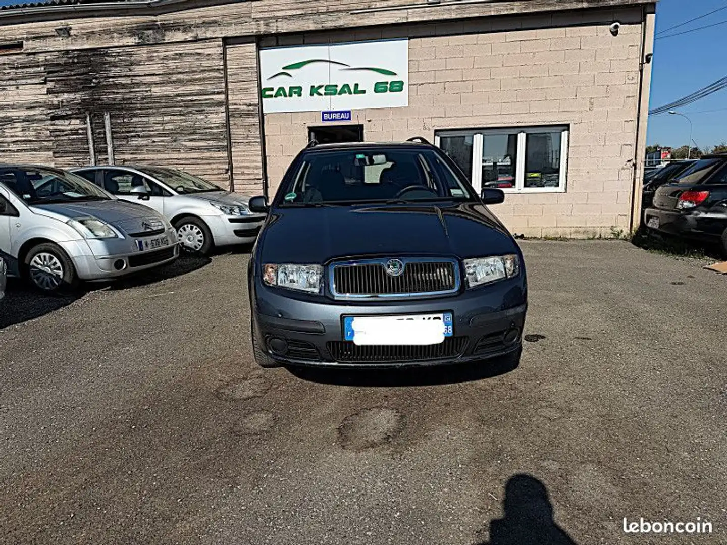 Skoda Fabia BREAK 1.4 16V 80CH PACK CLIM Gris - 2