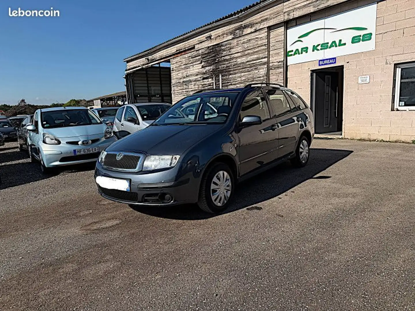 Skoda Fabia BREAK 1.4 16V 80CH PACK CLIM Gris - 1