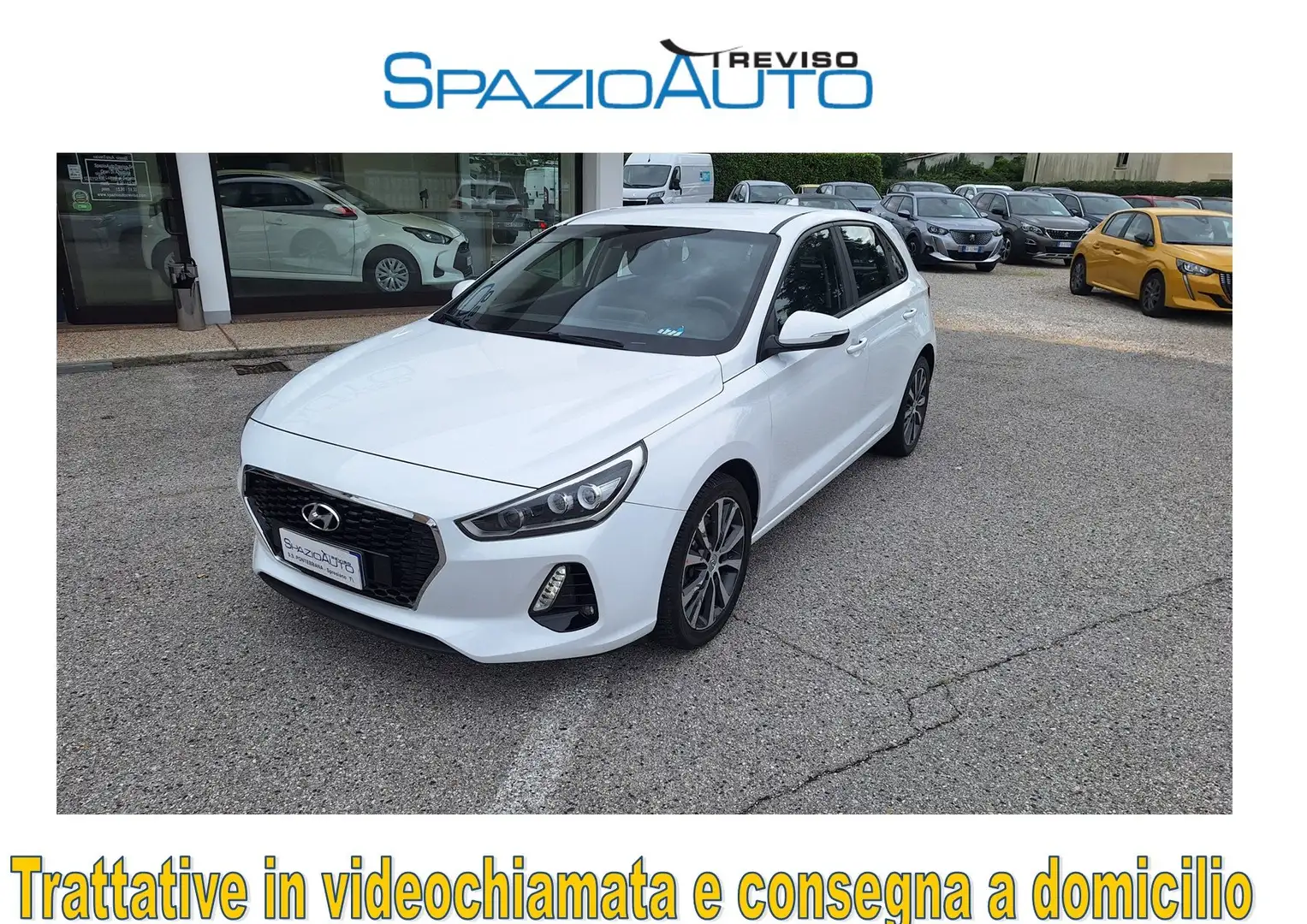 Hyundai i30 i30 III 2017 5p 1.6 crdi  110cv  ///Molto bella/// Bianco - 1