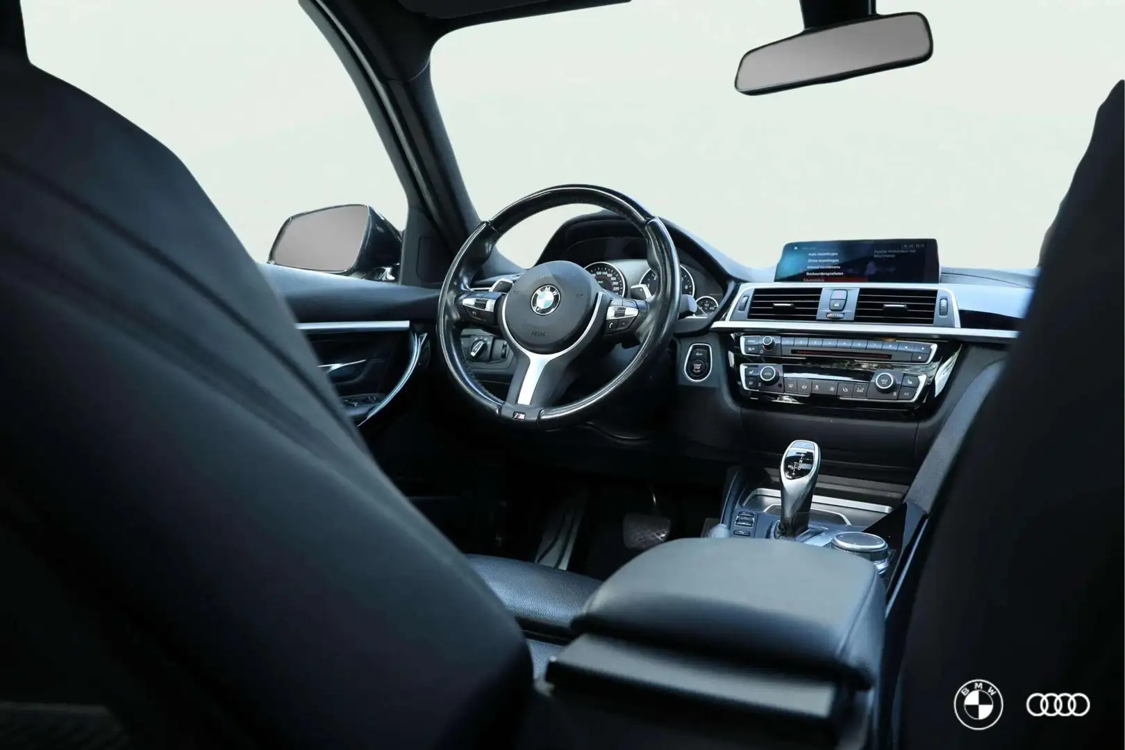 BMW 320 320i M SPORT / M340 PAKKET / PANODAK / HIFI / TREK Blanc - 2