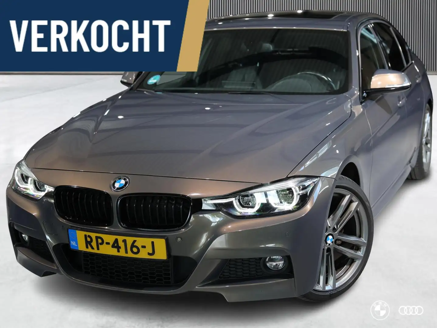 BMW 320 320i M SPORT / M340 PAKKET / PANODAK / HIFI / TREK Blanc - 1