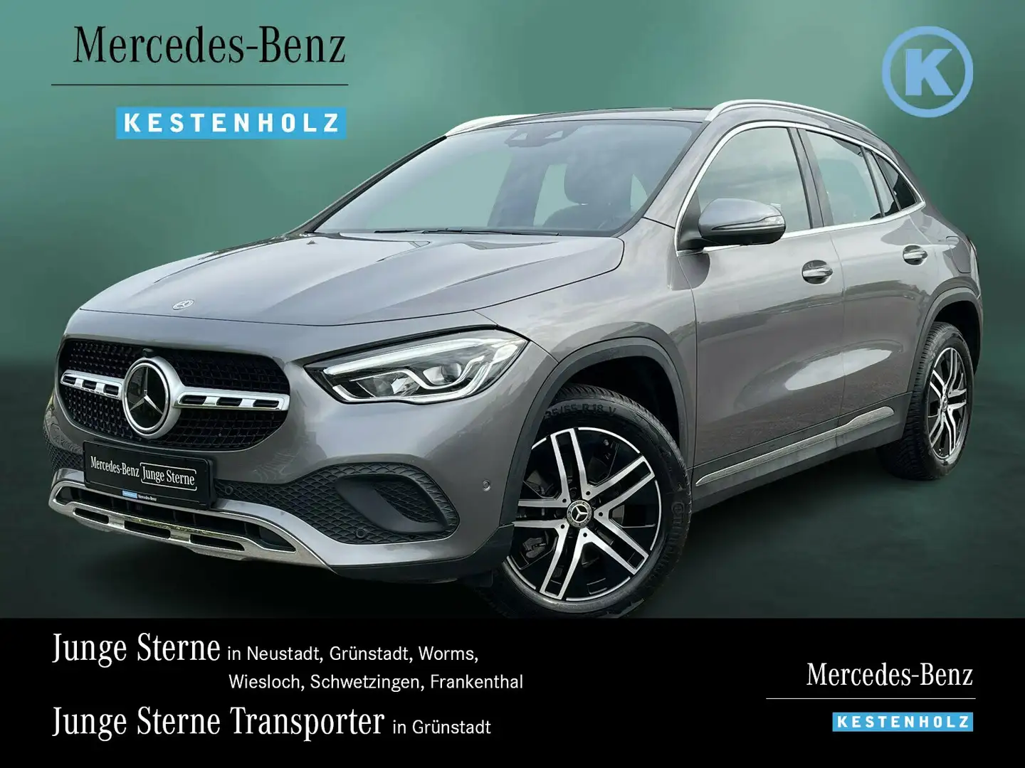 Mercedes-Benz GLA 220 GLA 220 d PROGRESSIVE+PANO+DISTRO+360°+LED+SHZ Gris - 1