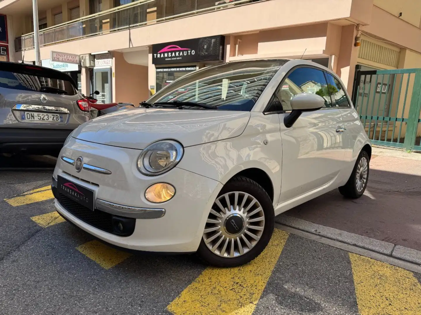 Fiat 500 1.2 8V 69 ch SS Pop Blanc - 1
