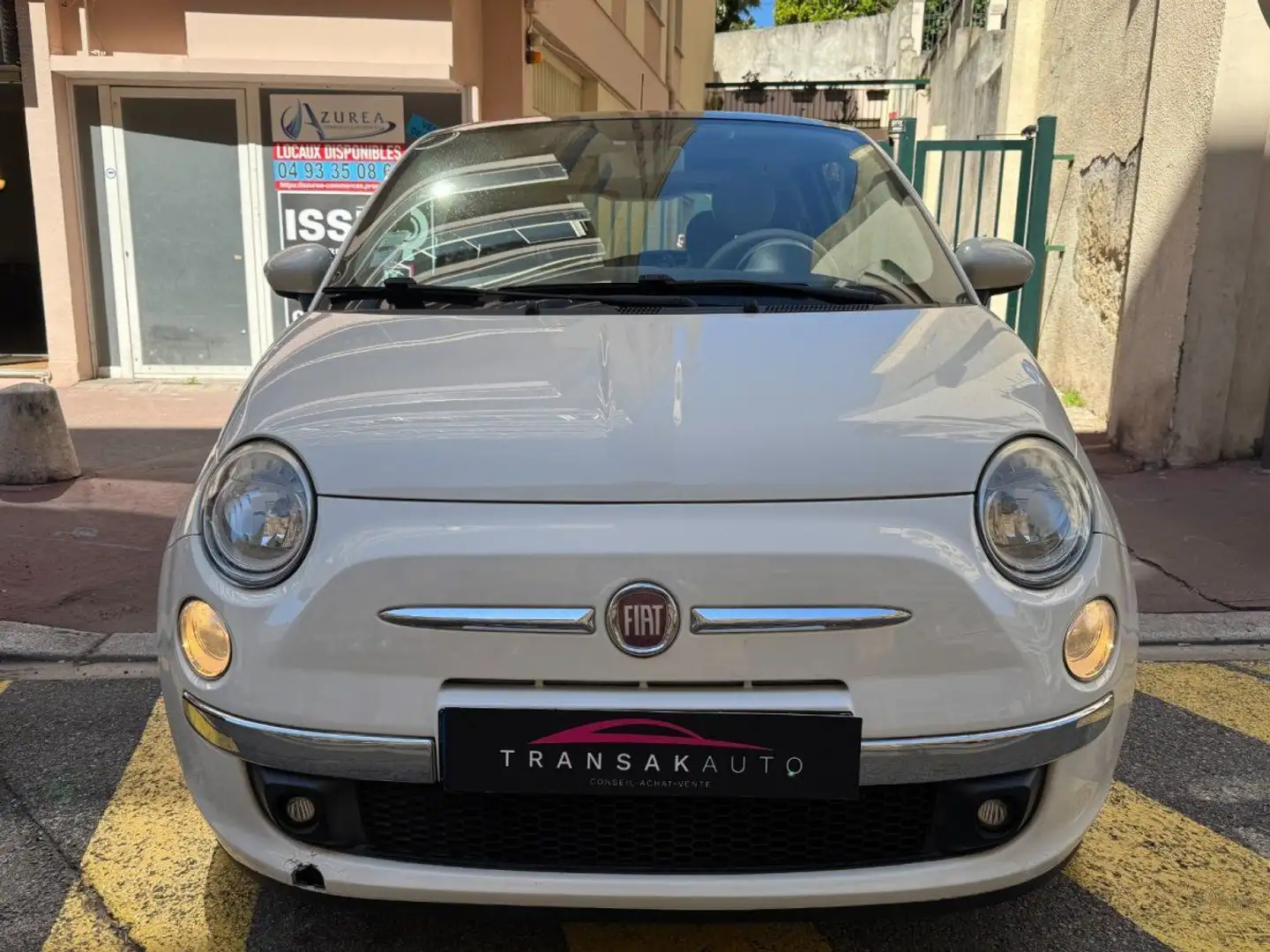 Fiat 500 1.2 8V 69 ch SS Pop Blanc - 2
