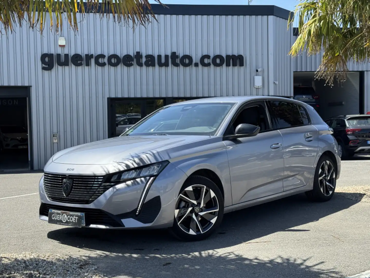 Peugeot 308 1.2 PURETECH 130CH S\u0026S ALLURE PACK EAT8 Gris - 2