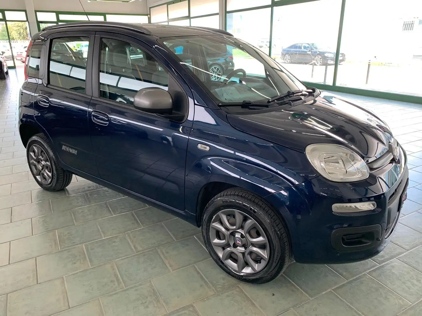 Fiat Panda Panda III K-WAY 0.9 t.air Natural Power 80cv E6 Bleu - 1