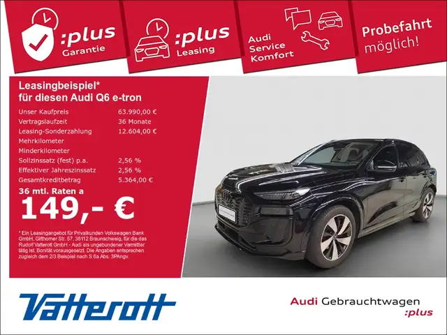 Audi Q6 e-tron quattro S line Matrix ACC Kamera