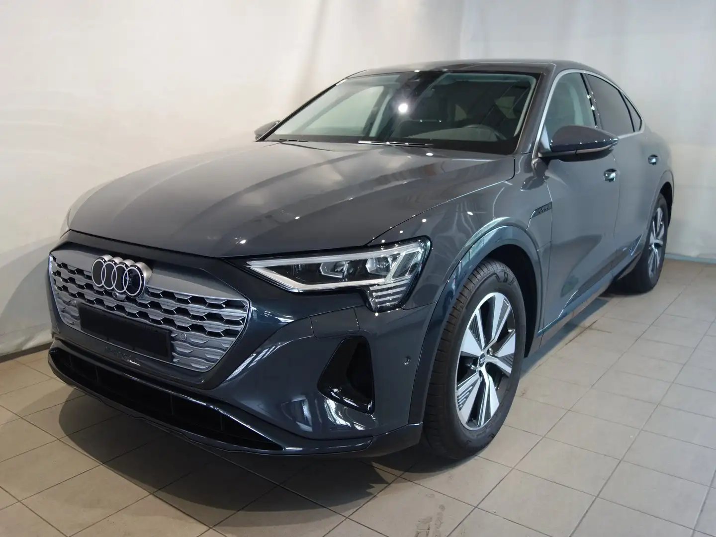 Audi Q8 55 e-tron quattro business Grau - 1