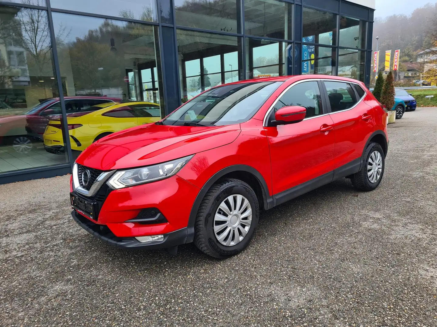 Nissan Qashqai Acenta Visia Navi beheizWSS Kamera DAB Rot - 1