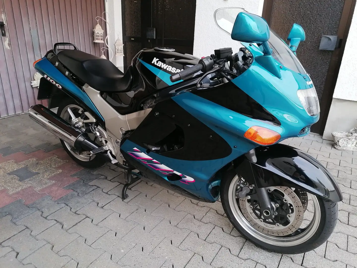 Kawasaki ZZR 1100 Neue Kette Vert - 1