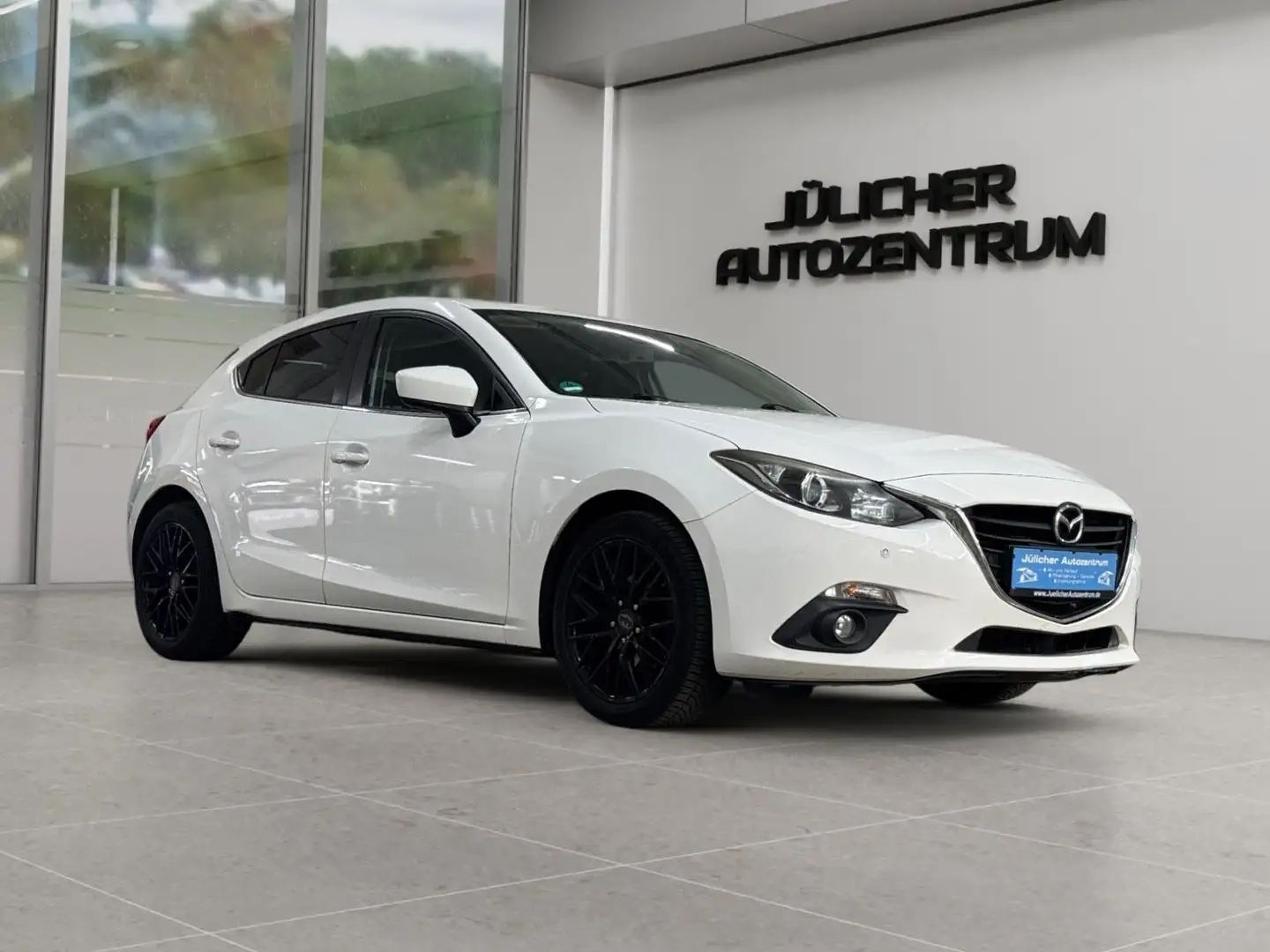 Mazda 3 Lim. Center-Line, Inspektion neu , 8x bereift Blanc - 1