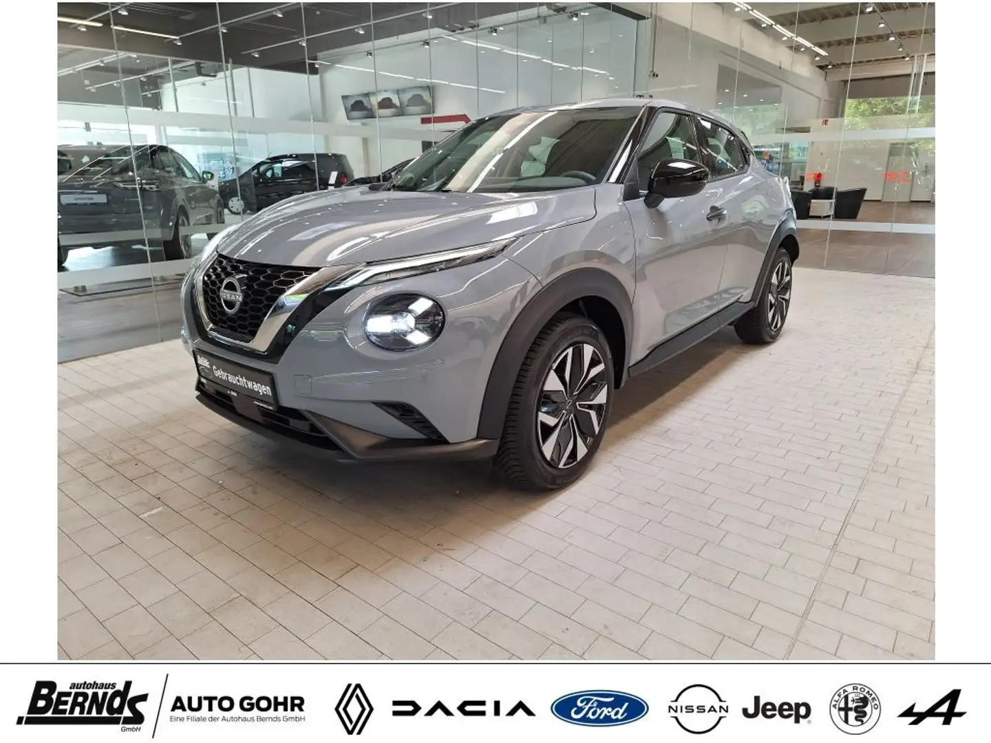 Nissan Juke 1.0 DIG-T Acenta NissanConnect NAVIG. Voll-LED Gris - 1