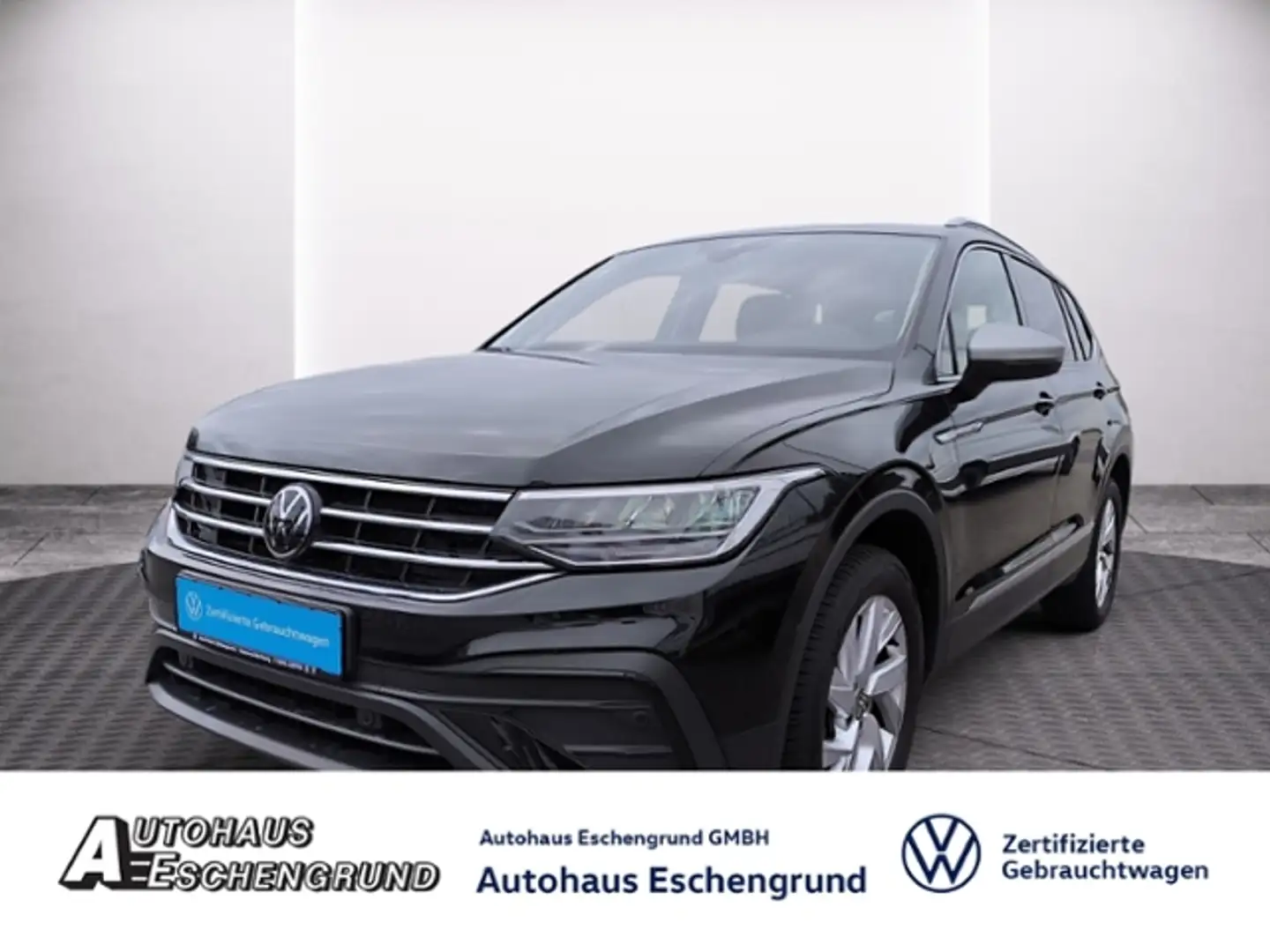 Volkswagen Tiguan Allspace 1.5 TSI DSG Life LED ACC NAVI AHK ALLWETTER 18" Schwarz - 1