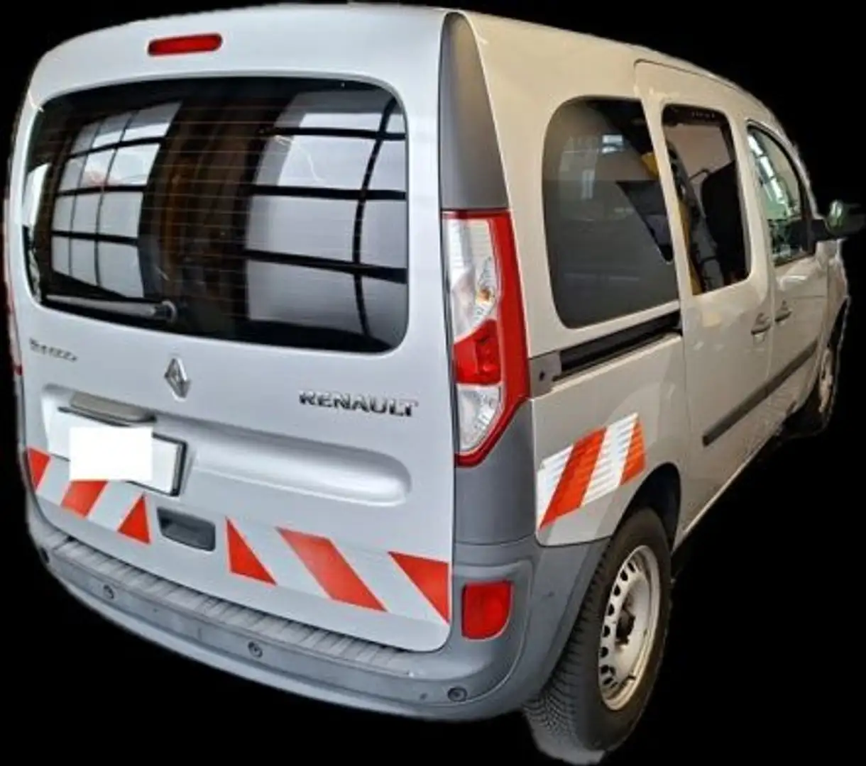 Renault Kangoo 1Hand Regal+Ladesystem NAVI+Standheizung Silber - 2