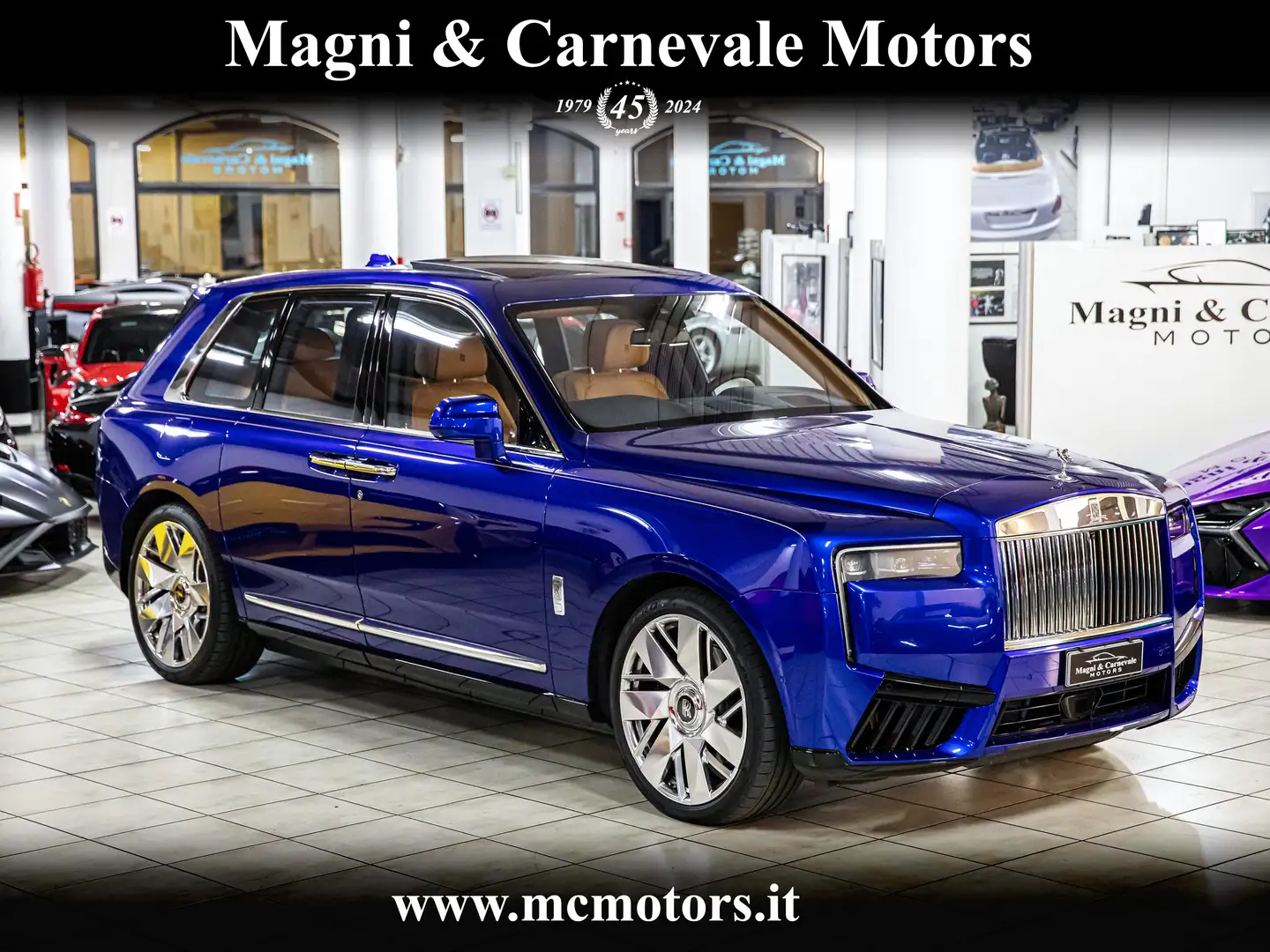 Rolls-Royce Cullinan FULL SPECS|BESPOKE AUDIO&INTERIOR|REAR THEATRE Blau - 1