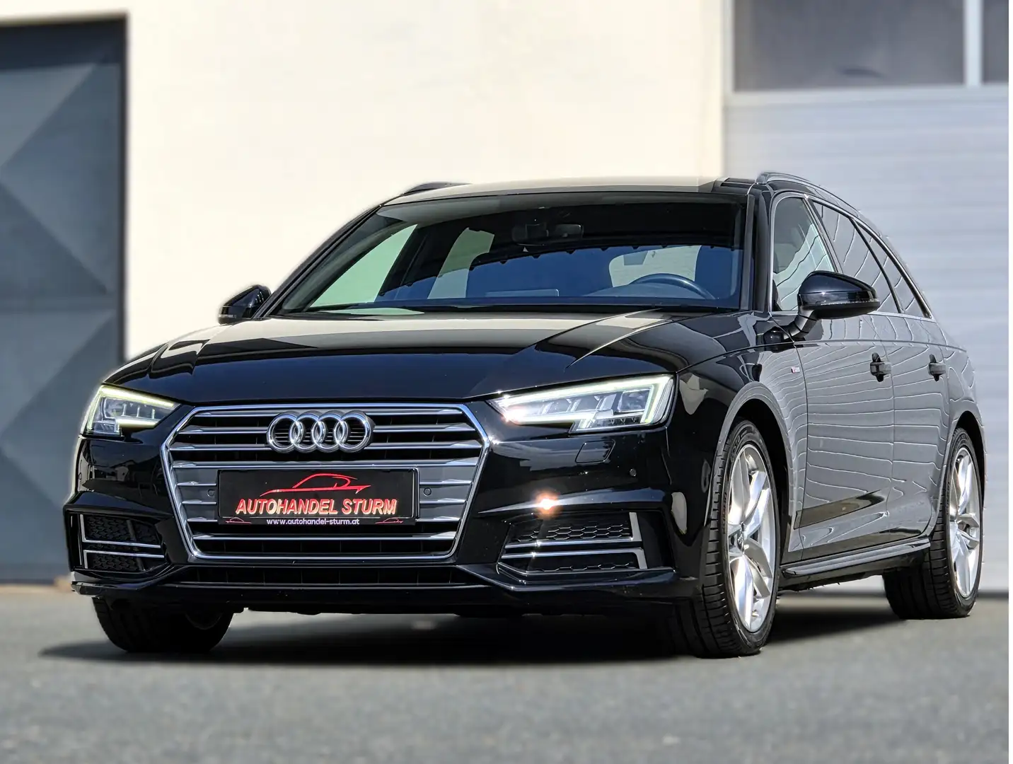 Audi A4 A4 Av 2,0TDI Sport Sline S-tr *Matrix*Virtual*AHK* Schwarz - 1