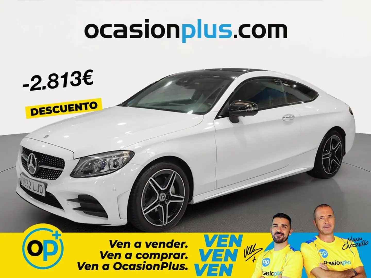 Mercedes-Benz C 200 Coupé 9G-Tronic Blanco - 1