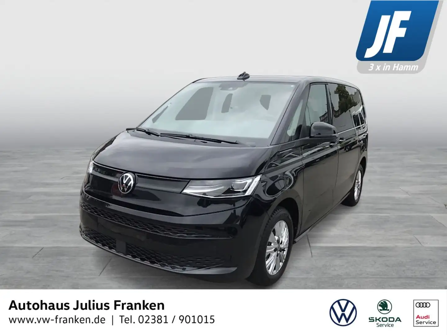 Volkswagen T7 Multivan Multivan 2.0 TDI PANO STANDH NAVI LM 6-SITZER LED Schwarz - 1