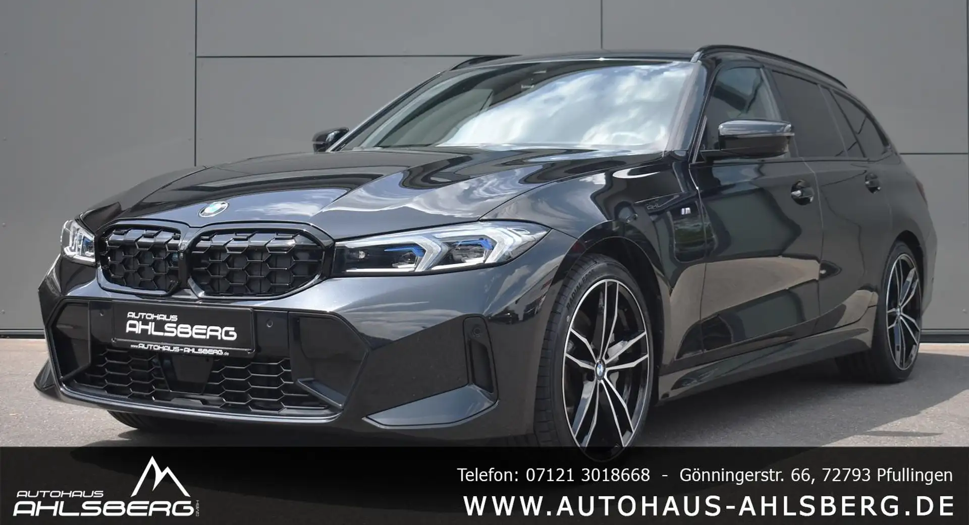 BMW 330 IX M SPORT/SHADOW/ AHK/360°/ACC/CARPLAY/HUD Schwarz - 1