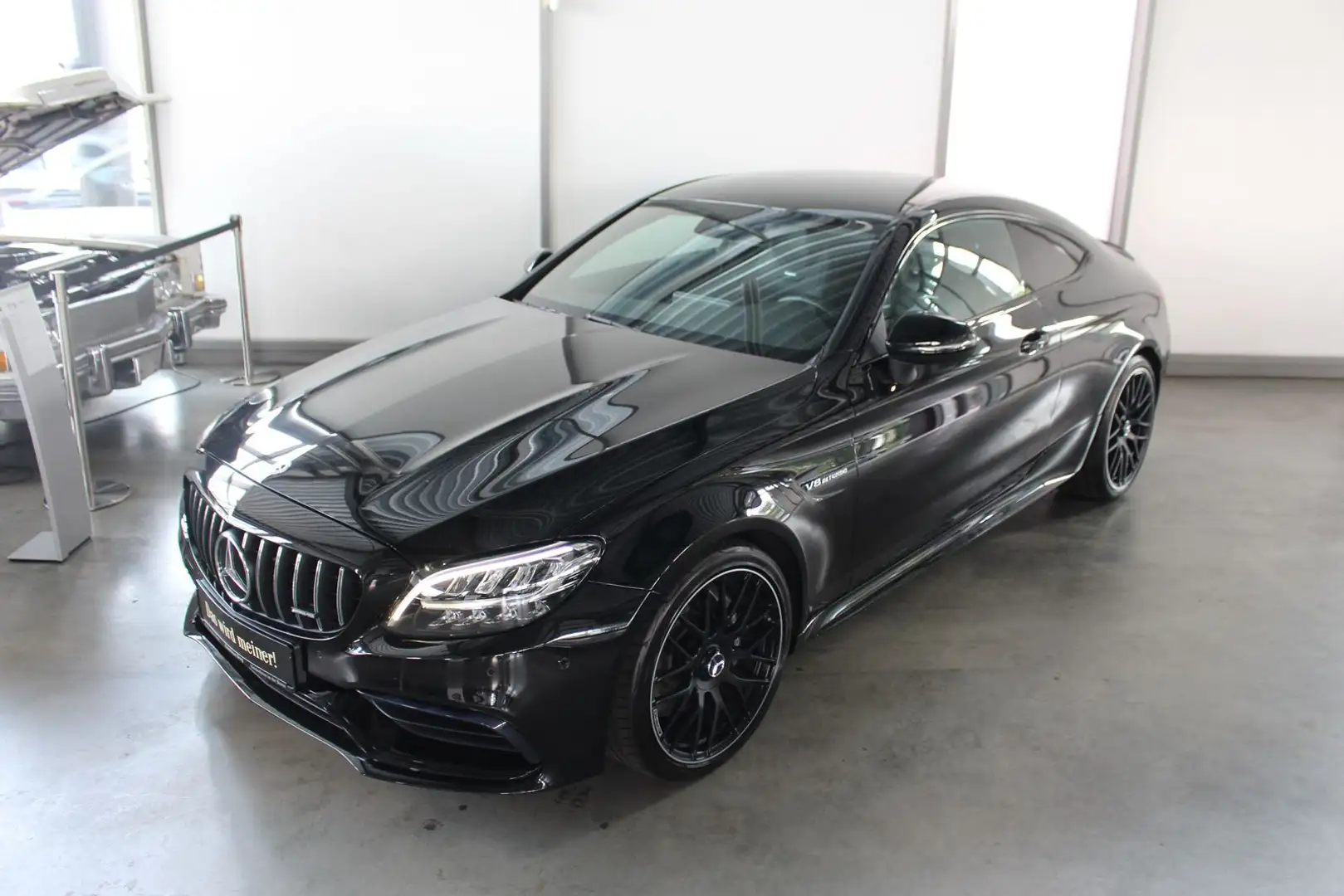 Mercedes-Benz C 63 AMG Coupé Night Performance COMAND Burmest. Zwart - 1
