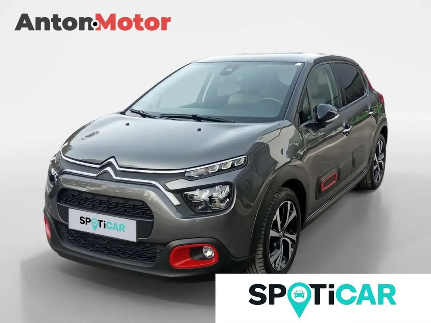Citroen C3 PureTech 81KW (110CV) S&S EAT6 Shine Grijs - 1
