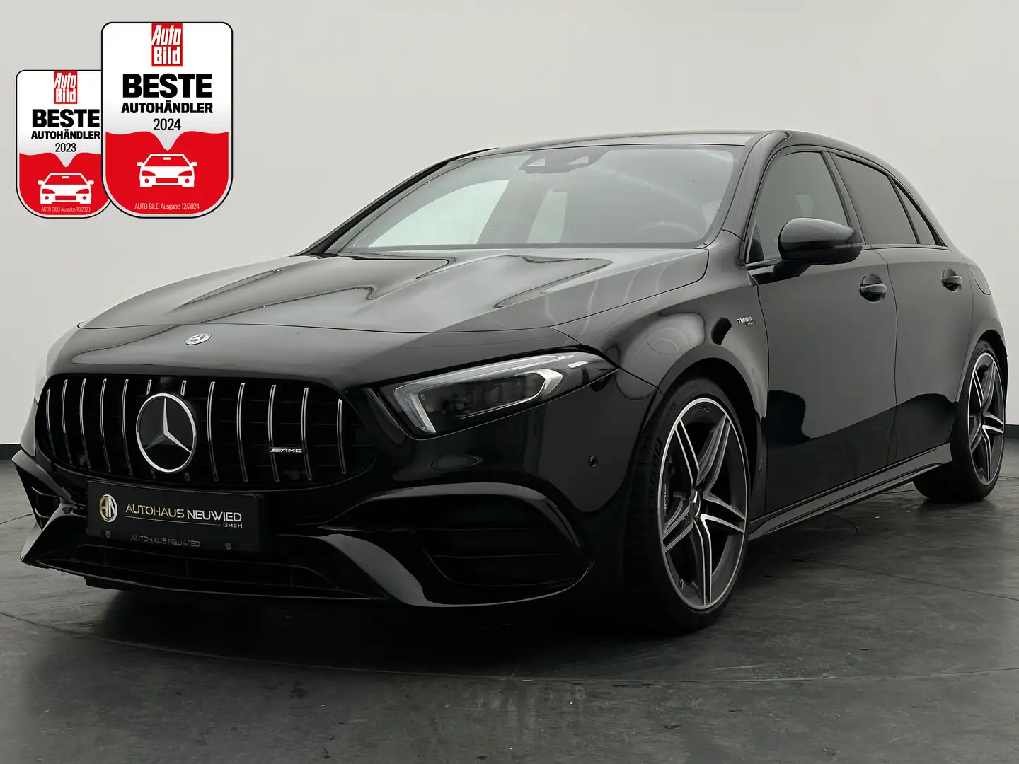Mercedes-Benz A 45 AMG A 45 AMG 4M+ 8G-DCT+NIGHT+360+BURMES+MBUX+MBEAM+ Negro - 1