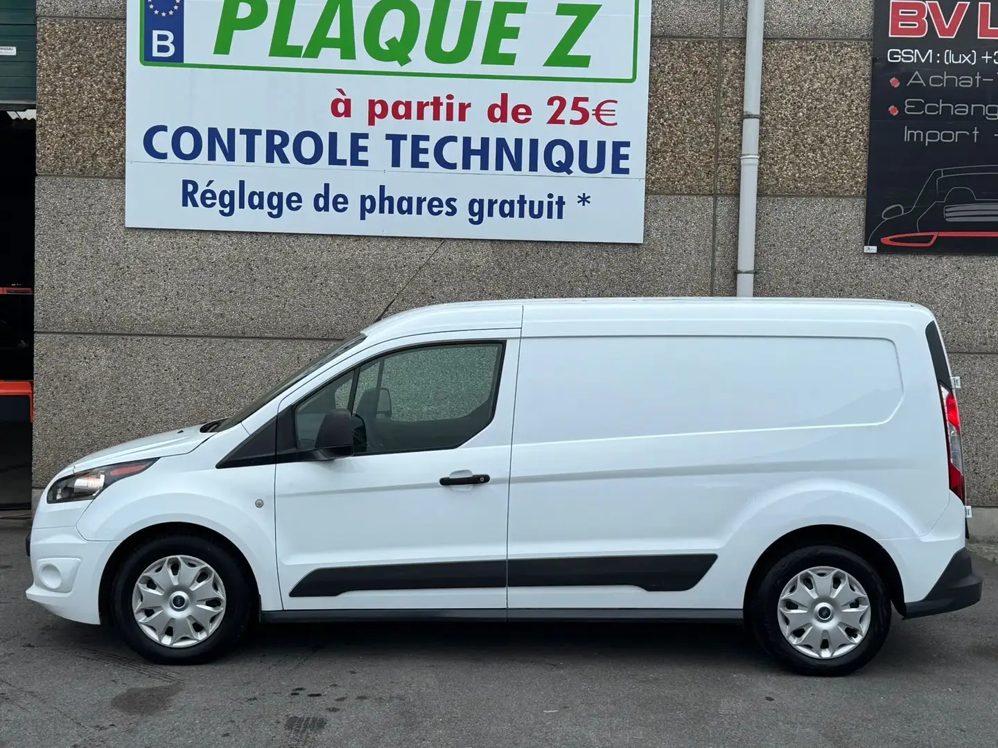 Ford Transit Connect T220 1.5 TDCi 2018 L2 Airco Euro 6 ° TVAC ° Blanc - 2