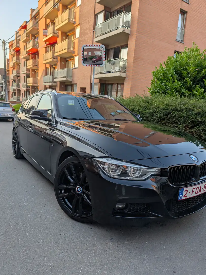 BMW 318 Touring dA pack M jantes 19 p Zwart - 2