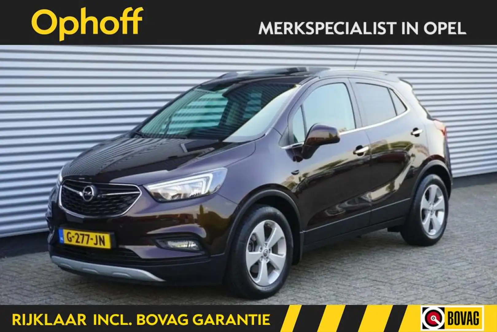 Opel Mokka X 1.4 Turbo Innovation / Trekhaak / Open dak / Leer Brun - 1