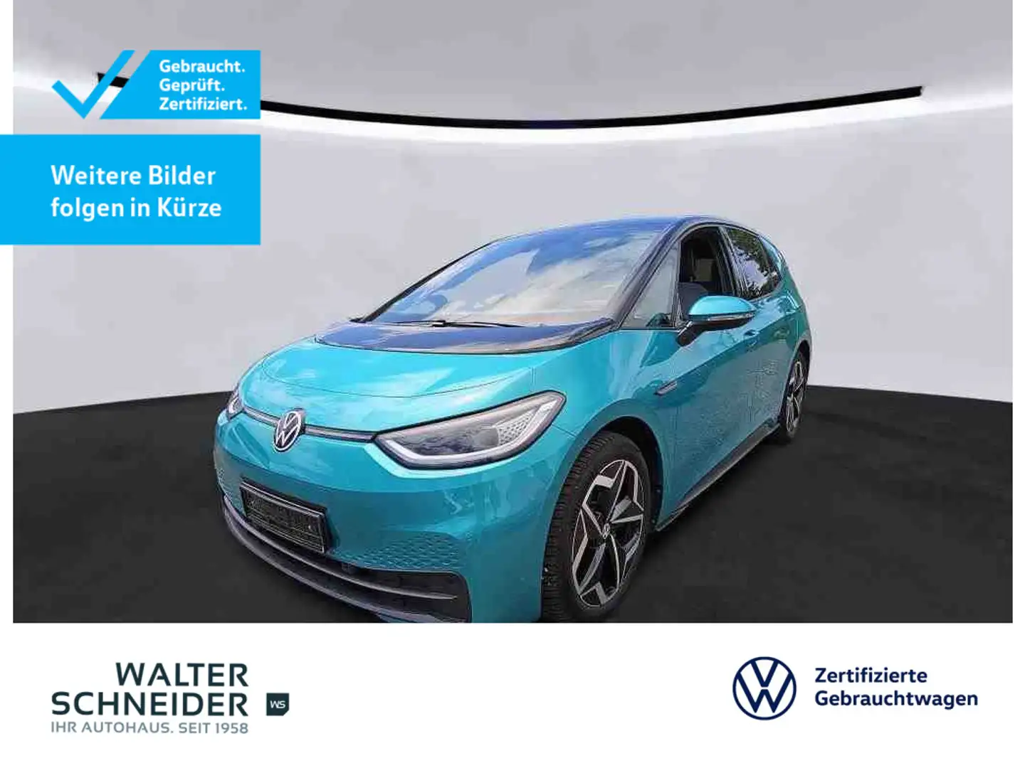 Volkswagen ID.3 Pro Business NaviPro IQ.Light AHK Bleu - 1
