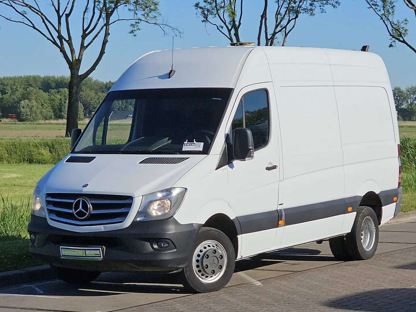 Mercedes-Benz Sprinter 519 V6 3.0 LTR EURO6 Wit - 2