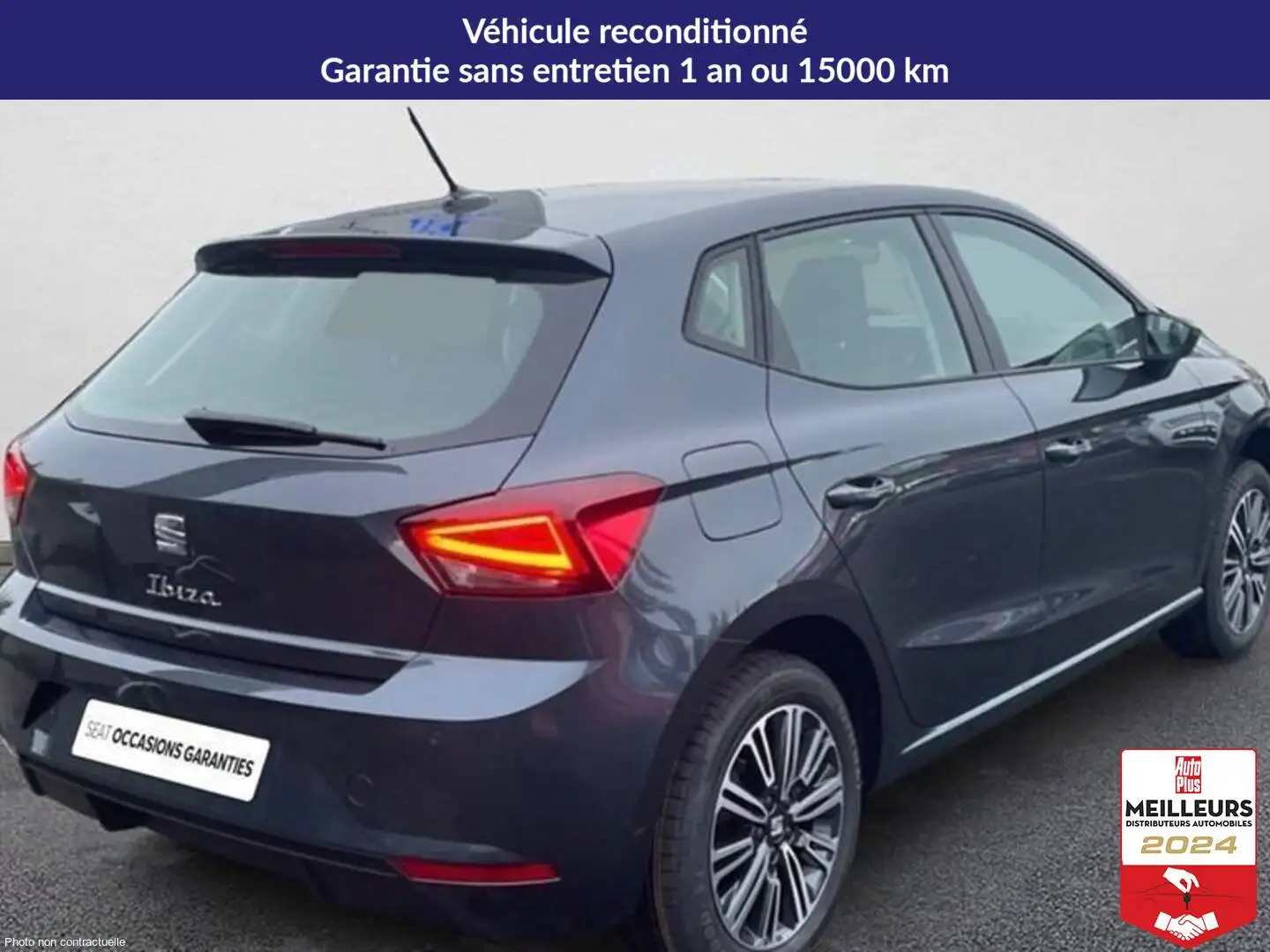 SEAT Ibiza 1.0 ecotsi 95 ch s/s bvm5 copa Gris - 2