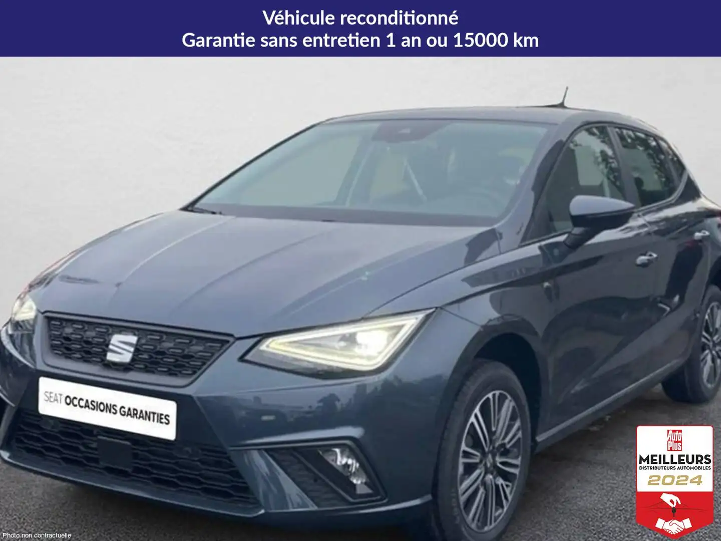 SEAT Ibiza 1.0 ecotsi 95 ch s/s bvm5 copa Gris - 1