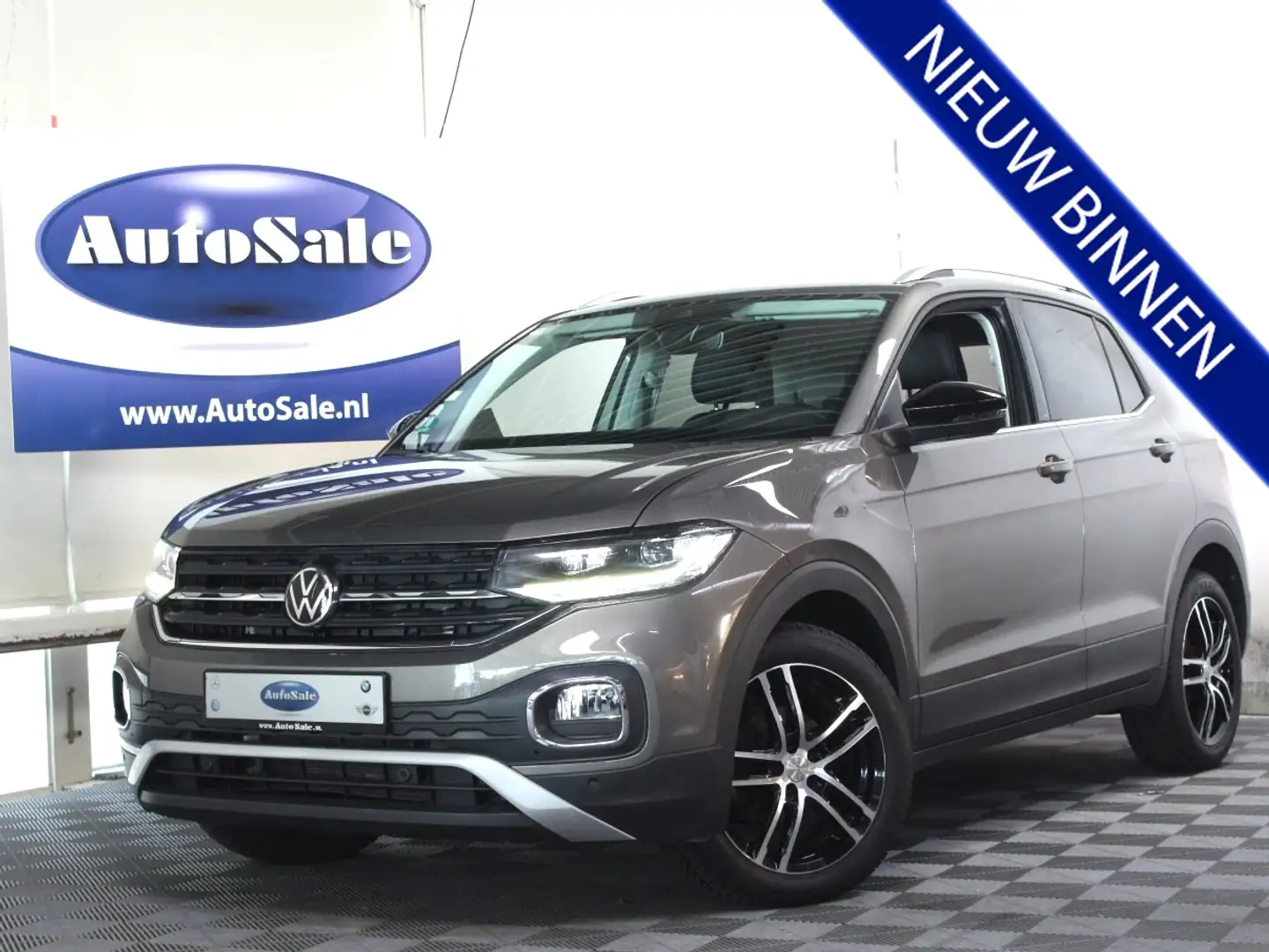 Volkswagen T-Cross 1.5 TSI DSG Style 1eEIG ACC NAV DAB CAM STOELVW '2 Сірий - 1