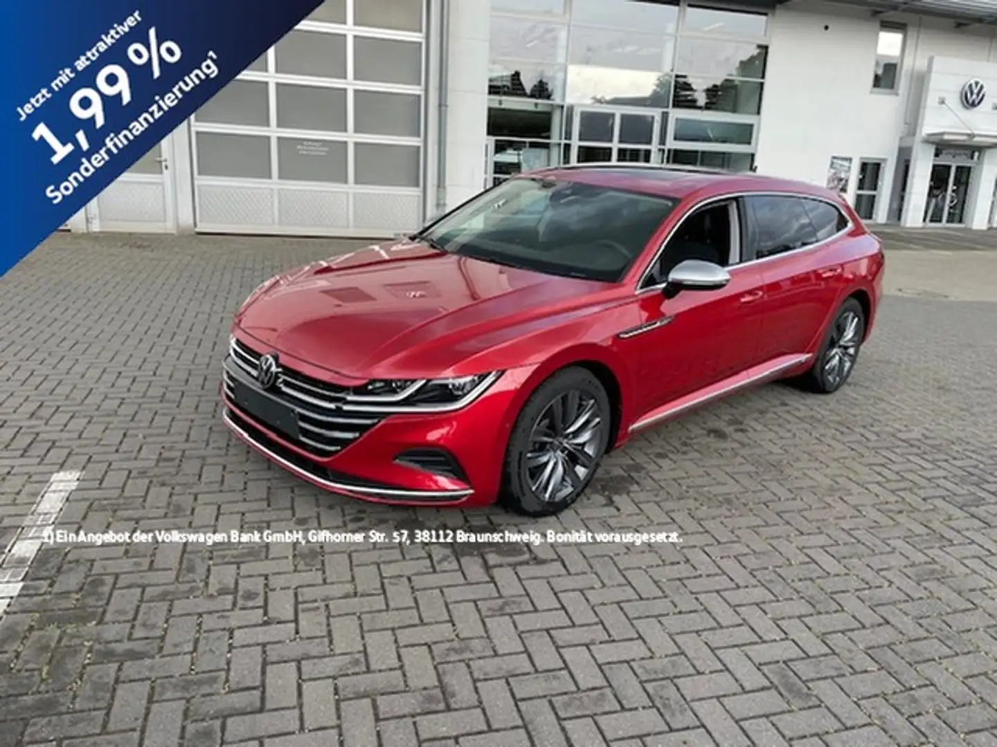 Volkswagen Arteon 2.0TSi DSG Elegance Panorama AHK R-Kamera SideAssi Rot - 1