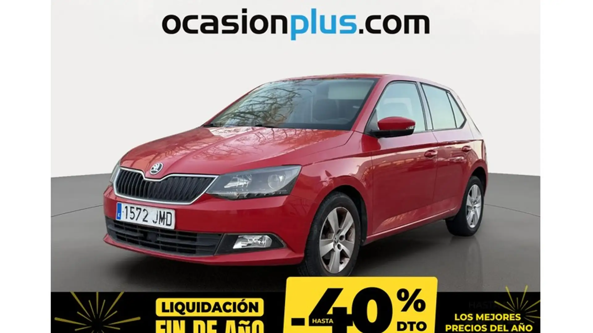 Skoda Fabia 1.0 MPI Ambition 55kW Rojo - 1