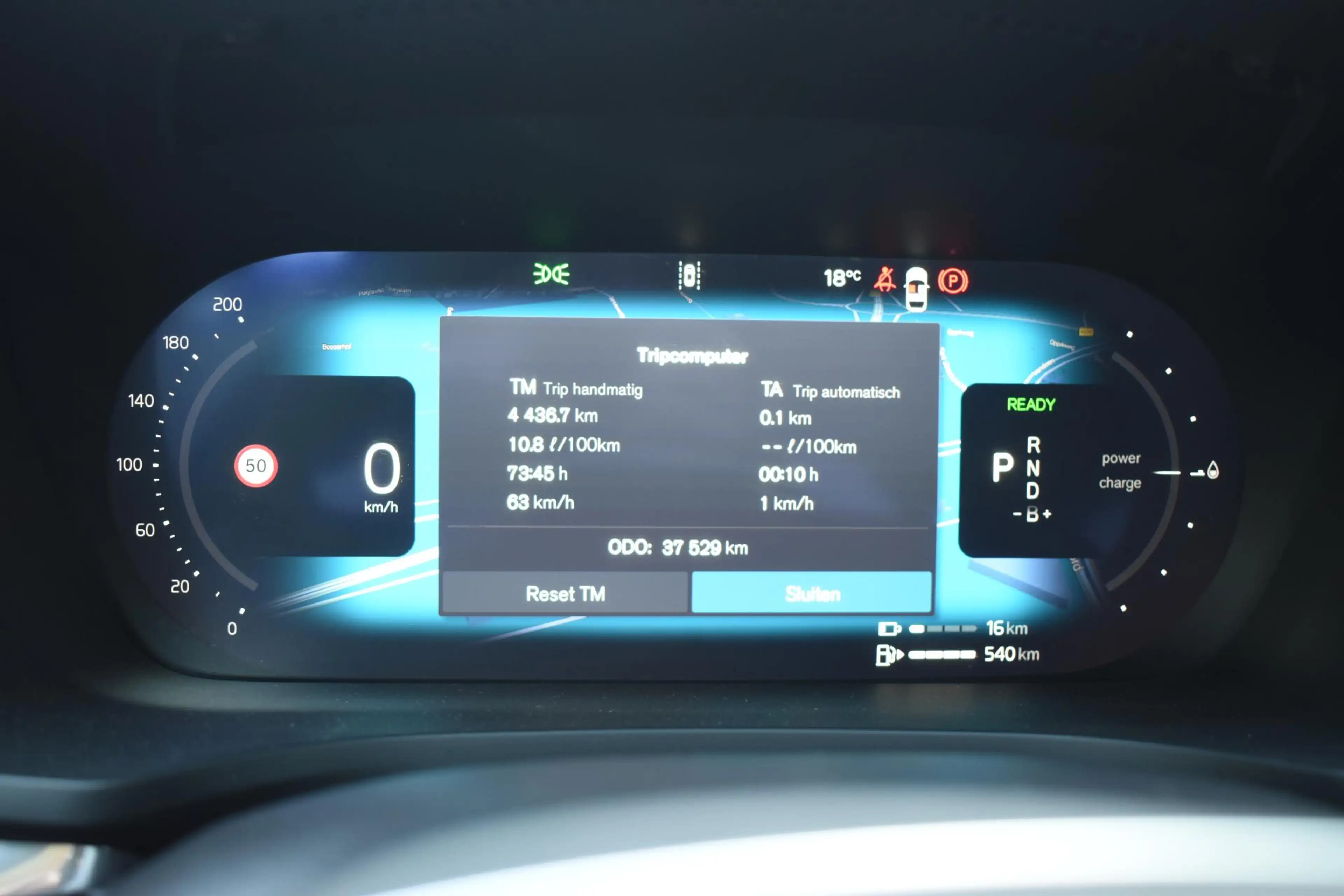 Volvo V60 T6 350PK Plug-in hybrid AWD Plus Dark / Adaptive C — photo 15