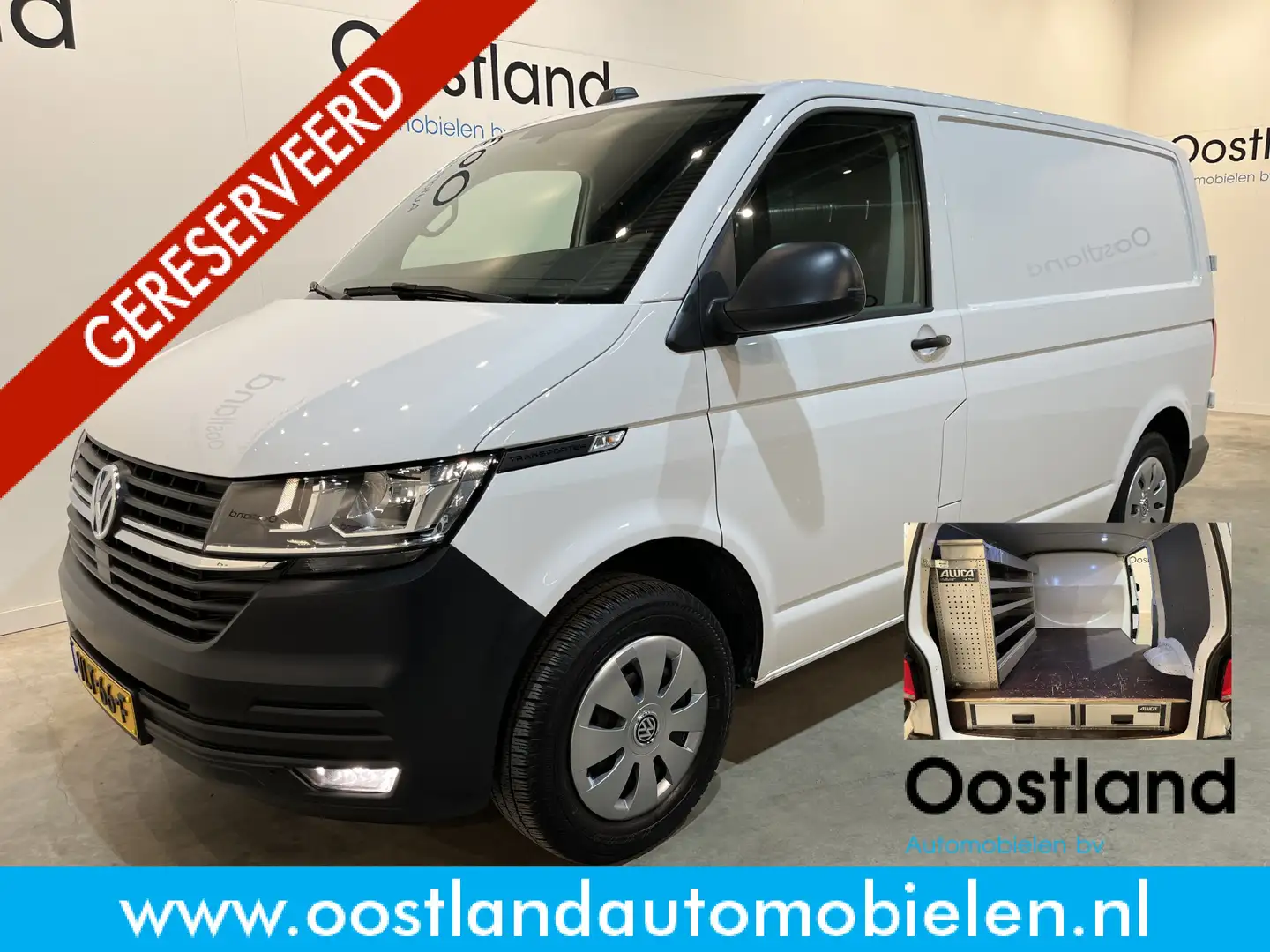Volkswagen T6.1 Transporter 2.0 TDI L1H1 Servicebus / Aluca Inrichting / Euro Blanc - 1