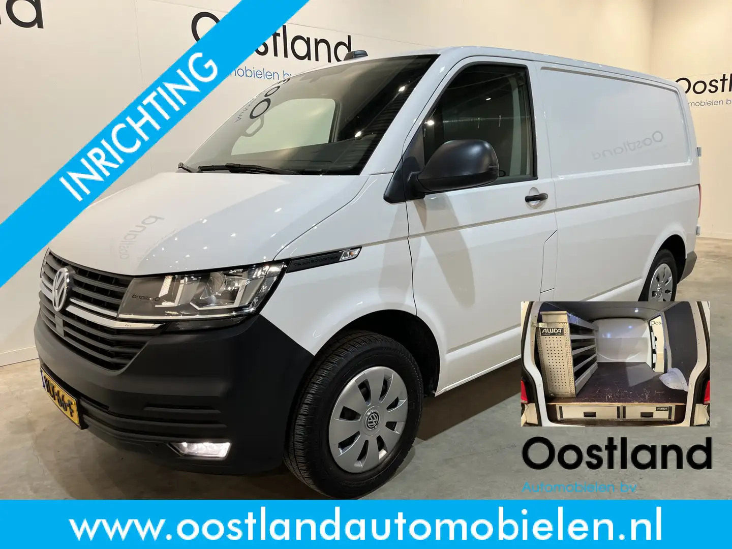 Volkswagen T6.1 Transporter 2.0 TDI L1H1 Servicebus / Aluca Inrichting / Euro Wit - 1