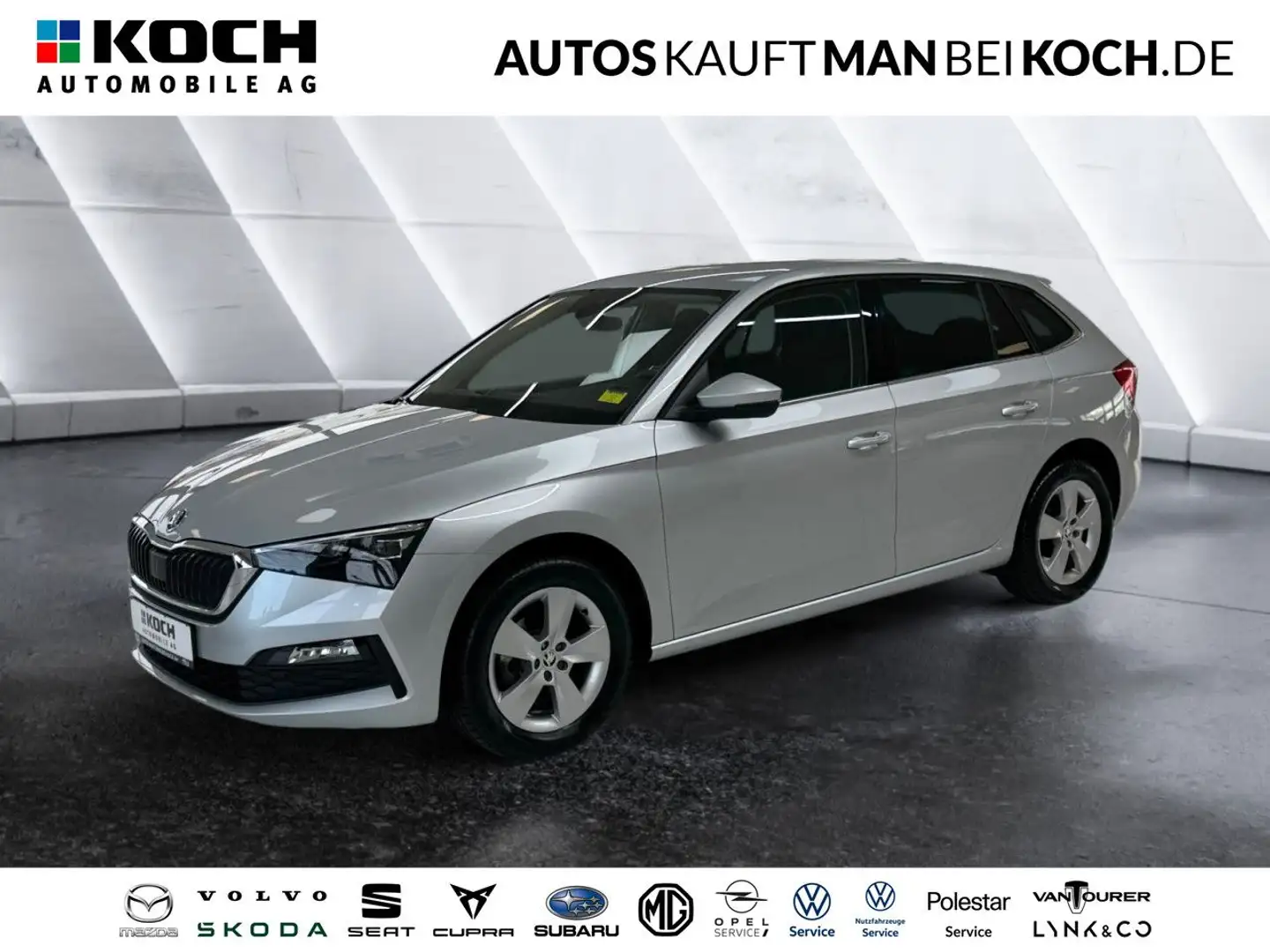 Skoda Scala 1.5 TSI DSG STYLE ACC VOLL LED SH PDC Klima Argent - 1