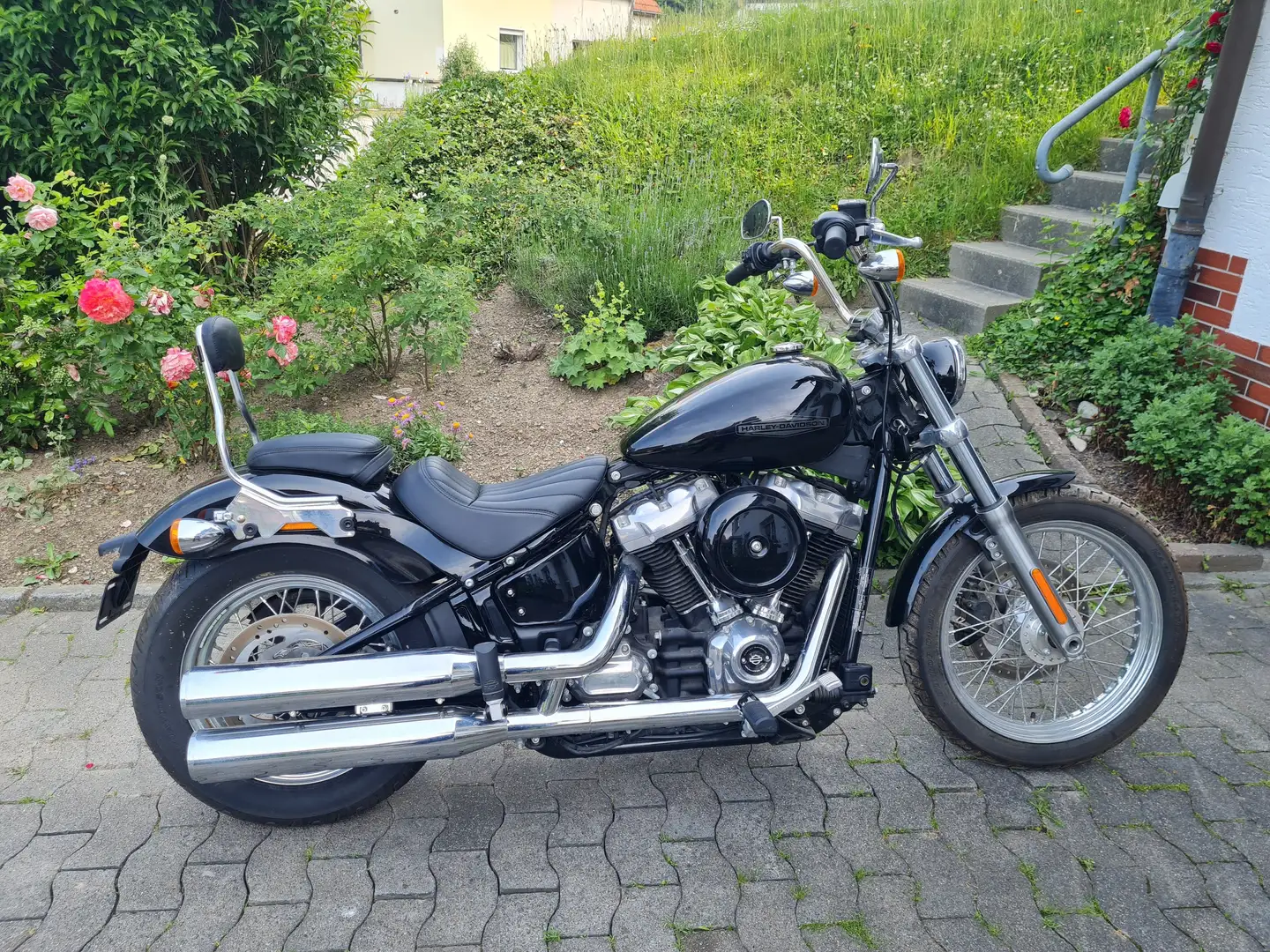 Harley-Davidson Softail FXST Standard Fekete - 2