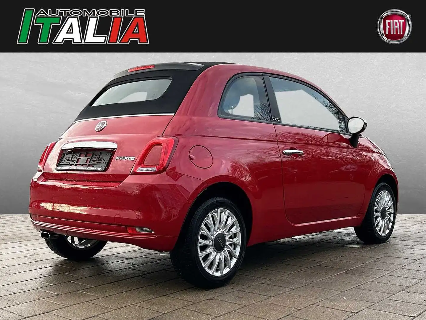 Fiat 500C Lounge 1.0 GSE Rot - 2