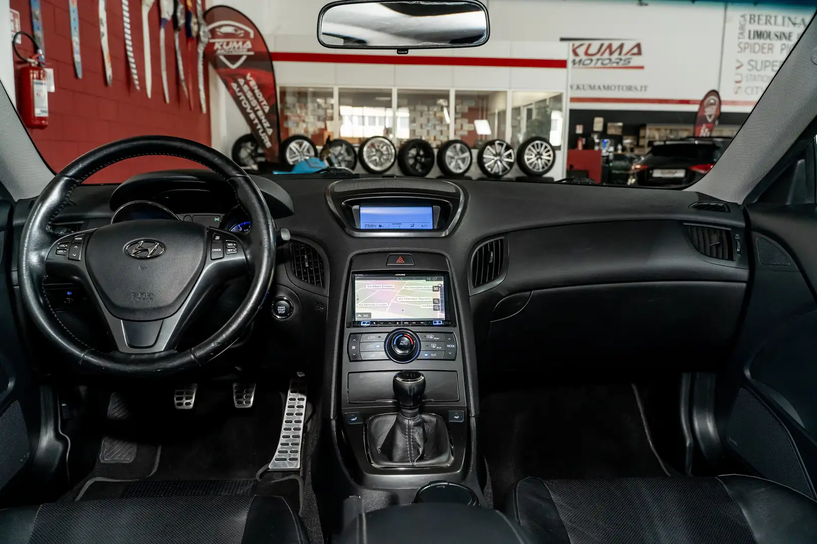 Hyundai Genesis Coupe 2.0 Turbo Sport 213cv 1pr tetto/19"/navi/pelle.... Czarny - 2