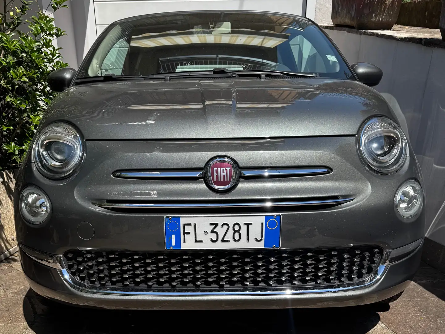 Fiat 500C 500C III 2015 1.2 Lounge 69cv dualogic Grigio - 1