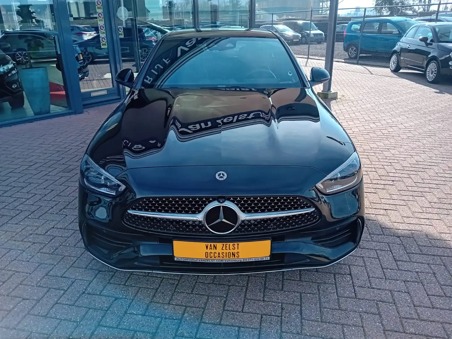 Mercedes-Benz C 220 d AMG Line Premium Automaat, Climatronic, Carplay/ Noir - 2