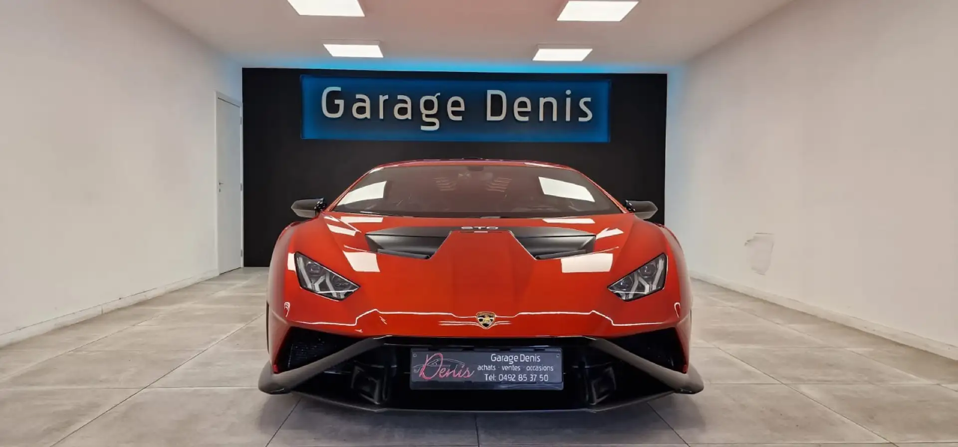 Lamborghini Huracán 5.2i V10 *STO**LIFT*CARBON*CAMERA*Arancio Bruciato Orange - 2