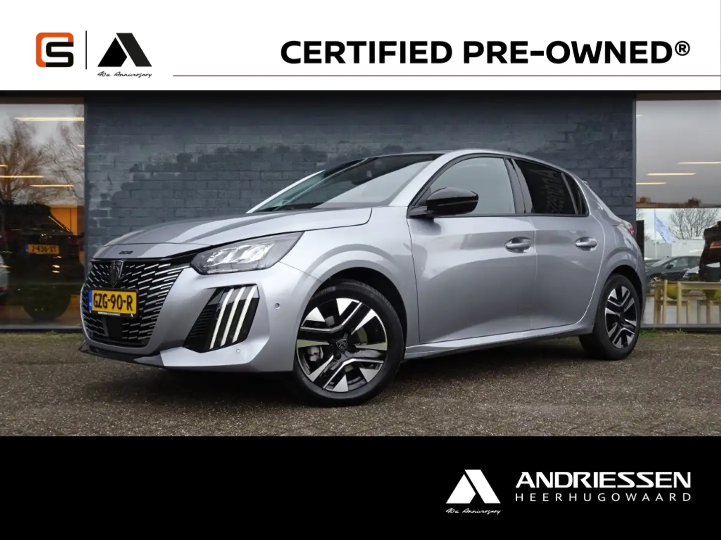 Peugeot 208 1.2 PureTech 100pk Allure [Adaptive Cruise + Keyle Grijs - 1